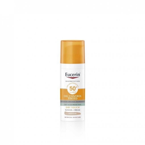 Eucerin Sun Oil Control Gel-Crema con Color Toque Seco