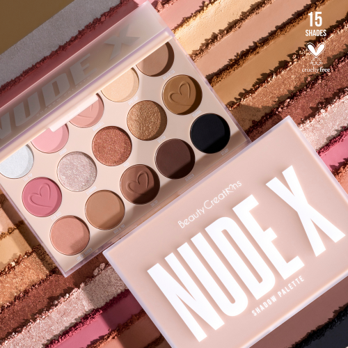 Beauty creations PALETA DE SOMBRAS NUDEX