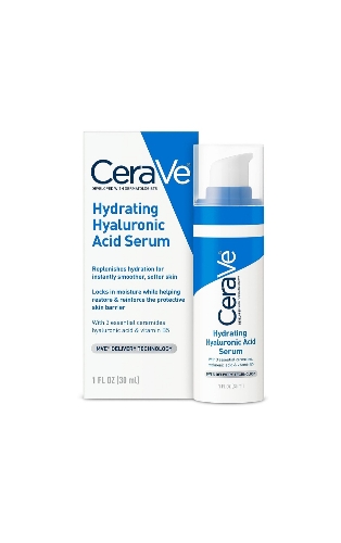 Cerave Suero de ácido hialurónico para cara con vitamina B5 y ceramidas