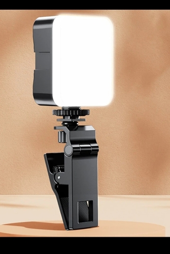 Sheglam Mini Luz de Relleno Portátil con Clip, Anillo de Luz Para Selfie