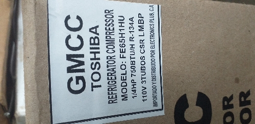 Compresores 1/4 gmcc FE65H1HU