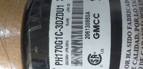 Compresores 12btu 220 GMCC