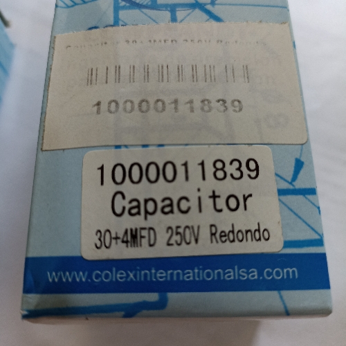 Capacitor 30+4mf