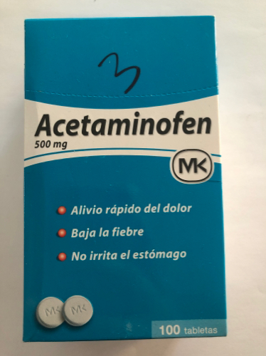 Acetaminophen MK 500 mg
