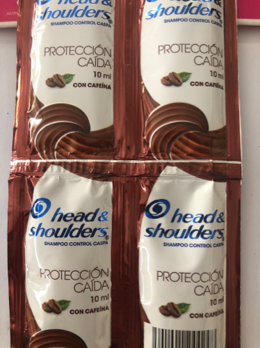 Head y Shoulders Shampoo Proteccion caida con cafeína  10ml}