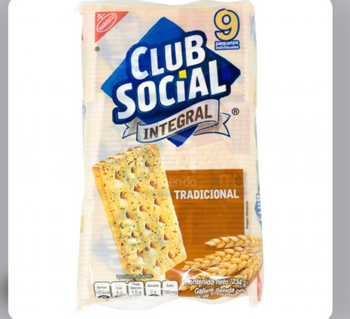 Galleta club Social Integral