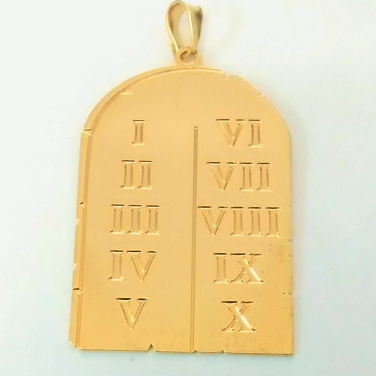 LOS DIEZ MANDAMIENTOS ROMANOS E PLACADLD001214