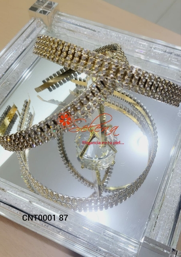 CINTILLOS CIRCONES 4 FILAS CNT000187