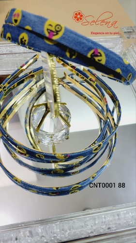 CINTILLO METAL/CARITA FELIZ CNT000188