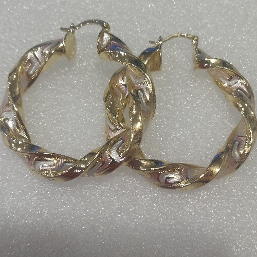 ARGOLLA EN LAMINADO ENTORCHADA CON FIGURAS ETNIAS EN CARTIER GRUESAX ALD00061