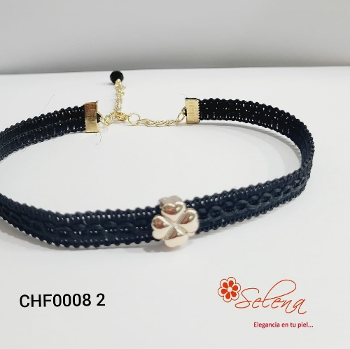 CHOQUER CORDON PLANO/PASADOR TREBOL CHF00082