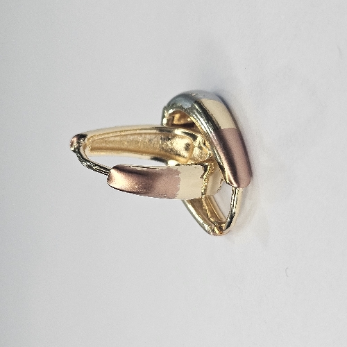 ARGOLLA EN LAMINADO CARTIER TIPO CANDONGA LISA DELGADA MEDIANA ALD004318