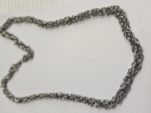 CADENA DE ACERO ESLABONES EN U UNIDOS UNOS CON OTROS 6MM CSA00125