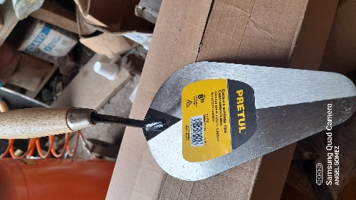 Cuchara albañil, 8" PRETUL