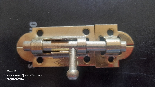 Pasador tipo alemán dorado 2"