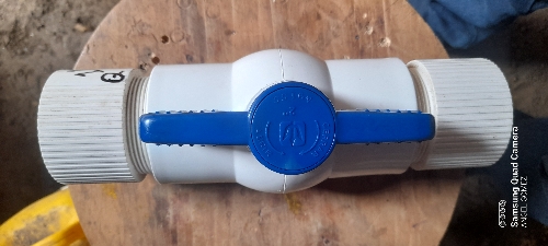 Valvula esfera de pvc 2" de cementar