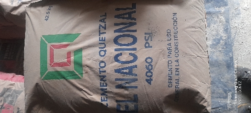 Cemento El nacional 4060 psi 42.5 kg por saco