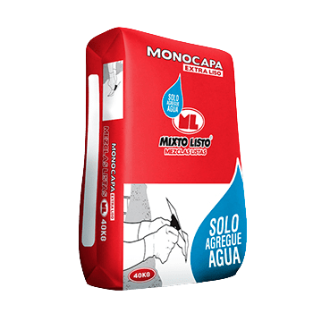 Monocapa Blanco Estra Liso 40kg saco
