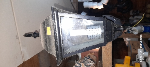 Farol de metal lanter