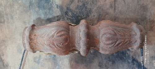 Cuello francés de hierro, 1/2"