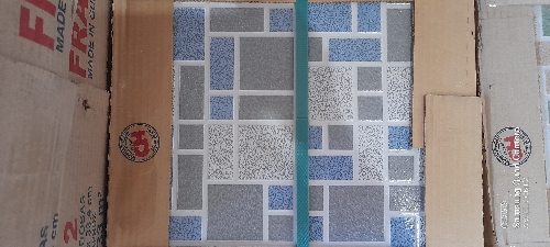 Piso antideslizante mosaico Azul caja 1.33mts