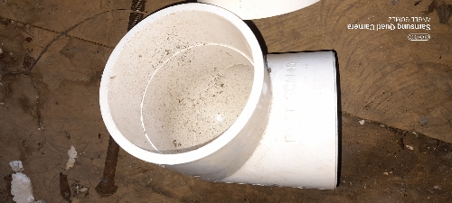 Codo pvc de 4" (100mm) Durman