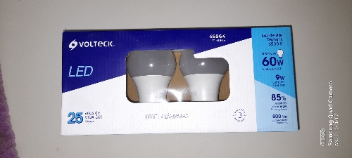 Lampara Led, A 19, 9w VOLTECK