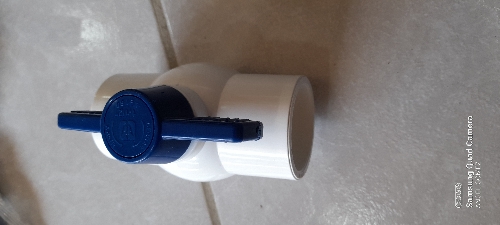 Valvula de esfera de PVC 1-1/2" FOSET