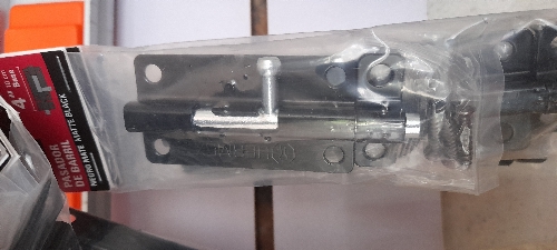 Pasador HERMEX 4" Negro