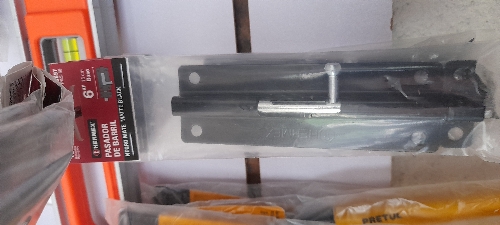 Pasador HERMEX 6"  Negro