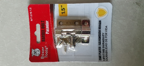 Pasador Barra 1 1/2" BOXER