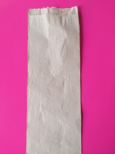 Bolsa de papel para pan de jamón
