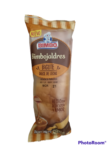 Bigote dulce de leche
