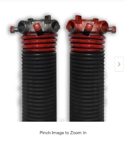 Resorte Rojo 0.225x1.75x29 Izq o Der