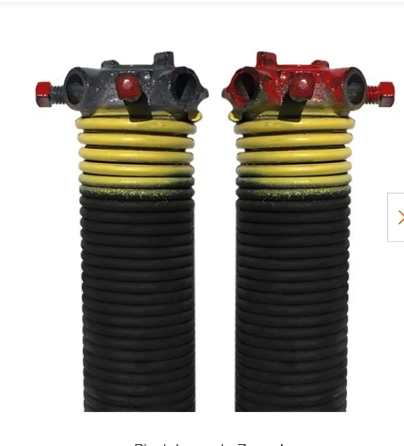 Resorte Amarillo: 0.207x1.75x25", Izq o Der
