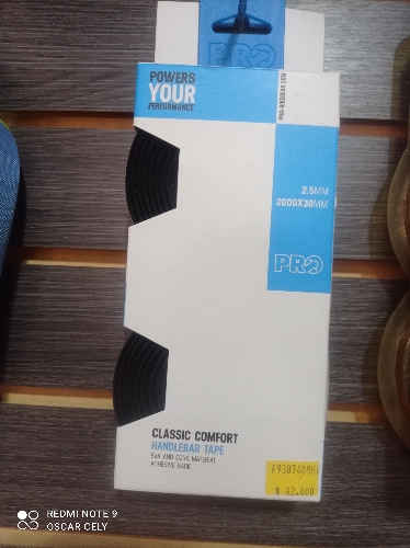 Cinta  pro classic confort manubrio ruta