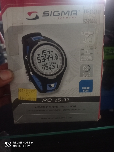 Reloj pulsometro sigma