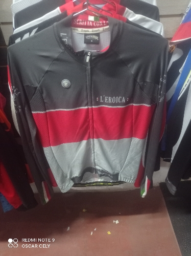 Camisa M safety L'eroica manga larga