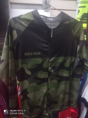 Camisa L bike pro manga larga