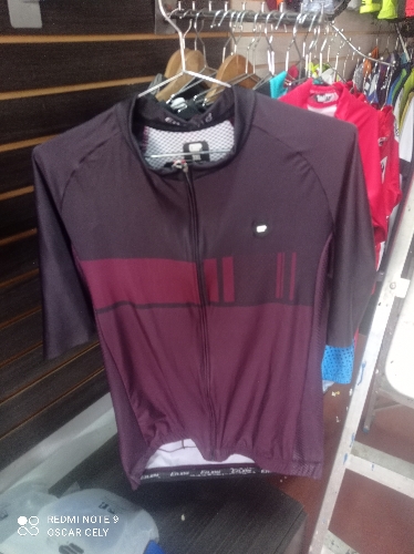 Camisa 3XL enjoy compe maroon m/corta