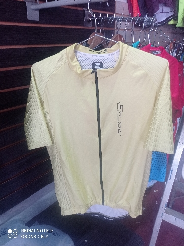 Camisa 3XL enjoy compe all yellow m/corta
