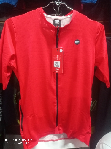 Camisa L enjoy selection red M/corta