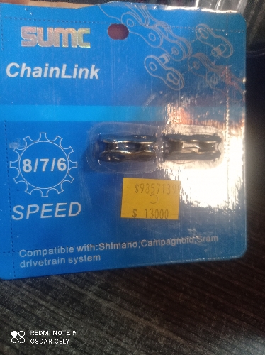 Pin conector de cadenilla 6,7,8 SUM