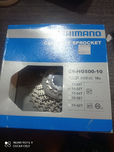 Pacha 10 vel Shimano 11-32 tiagra