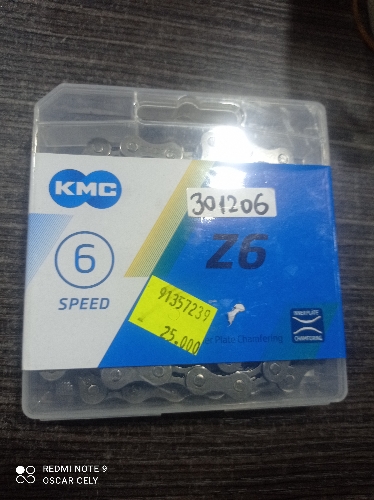 Cadenilla 6 vel KMC