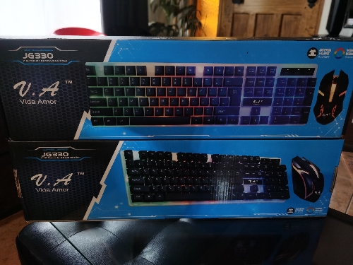 Teclado y mouse gamer