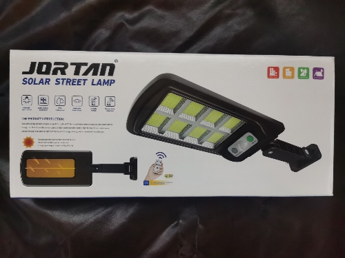 Foco led solar exterior 400 watts y control remoto