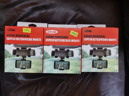Porta celular universal retrovisor automovil