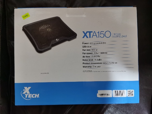 Ventilador para notebook xtech XTA150