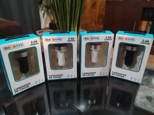Cargador usb auto MB2101
